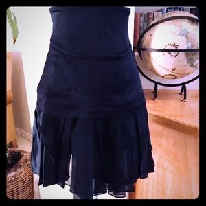 Toga Toga Archives Black High Waisted Skirt Size 1